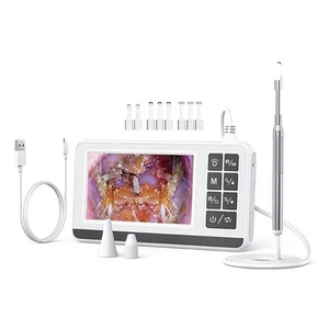 Cucchiaio Orecchie Digitale con Luce Visibile, Fotocamera Otoscopica, Intelligente 4006 - Foto 1 di 8
