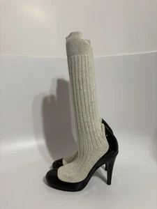 Vintage Chanel Elfenbein Socken Lackleder Heels 36 - Bild 1 von 18