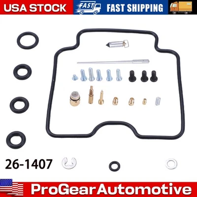 Kit de carburador de todas las bolas para Yamaha YFM660 Grizzly 2002-2008 26-1407 Foto 1 de 4