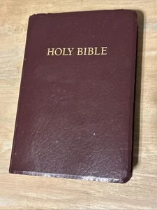 Holy Bible 1979 Holman Bible Publishers Red Letter Edition Faux Leather - Bild 1 von 5