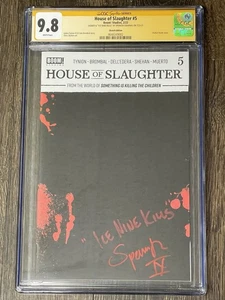 House of Slaughter #5 Signed By Spencer Charnas CGC 9.8 SS - Ice Nine Kills - Picture 1 of 4