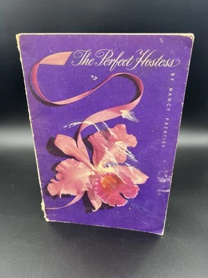 The Perfect Hostess Prentiss 1954 Westmoreland Sterling Menu Games Parties Book - Image 1 of 4