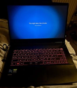 MSI GF63 Thin 15.6" Gaming Laptop - Intel Core i5, RTX 3050, 512 GB SSD - Picture 1 of 4