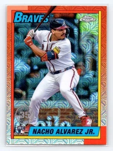 2025 Topps #T90C-28 Nacho Alvarez Jr. 1990 Baseball 35th Anniversary Chrome - Bild 1 von 2