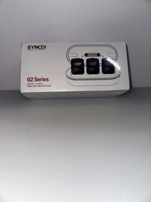 NEW SYNCO G2A2 Pro G2 Series Wireless Digital Lavalier Microphone System 2 Piece - Image 1 of 4