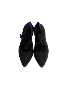 Ballerine Rothy’s The Point Mary Jane nere in maglia con fiocco donna taglia 12 usate in ottime condizioni - Foto 1 di 12