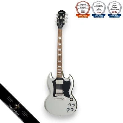 Epiphone Inspired by Gibson SG Standard Silver Mist Electric Guitar - Image 1 of 4