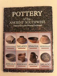 "Pottery of the Ancient Southwest" 12  Postcards Prints Unused Vtg in Pack - Picture 1 of 5