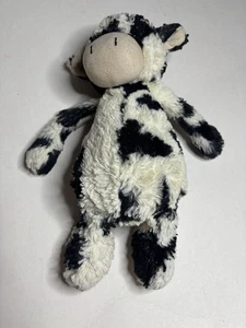 Jellycat London Original Bashful Calf 12 Zoll Plüsch Lovey schwarz weiß Kuh ohne Etikett - Bild 1 von 10