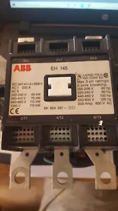 ABB EH 145 230 AMP CONTACTOR 24V COIL - Picture 1 of 4