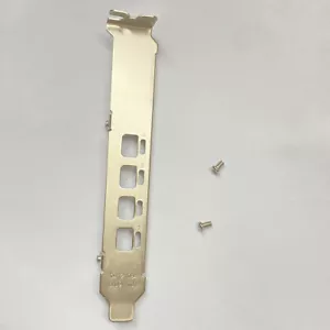 Full Height Bracket for NVIDIA Quadro K1200 NVS510 P600 P620 P1000 T600 T1000 - Picture 1 of 5