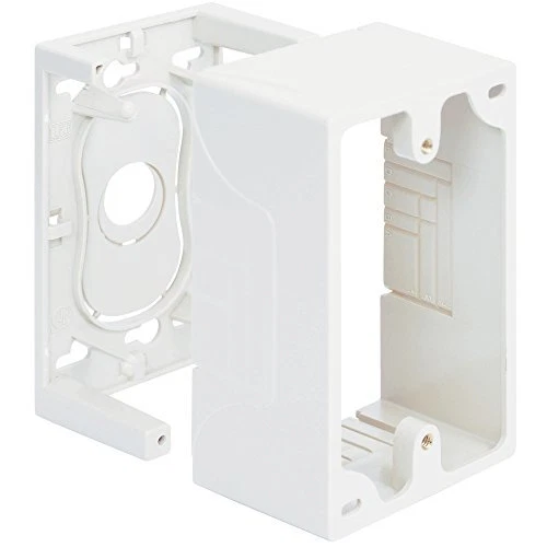 ICC Mounting Box Junction in Single Gang, White - Image 1 of 1