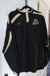 Nike Army Black KnightsFootball 1/4 Zip Windbreaker Jacket West Point XL - Picture 1 of 5