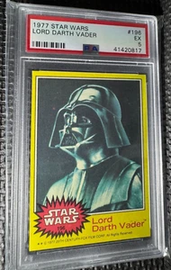 Star Wars Lord Darth Vader 1977 #196 PSA EX 5 - Imagen 1 de 2
