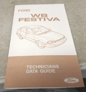 1994 ? FORD WB FESTIVA  Technicians Data Guide - Picture 1 of 2