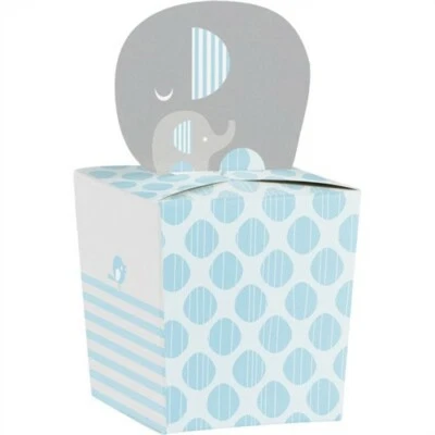Little Peanut Boy Baby Shower Cajas Favor Safari Salvaje 4.25" x 2" Papel Paquete de 8 Foto 1 de 2