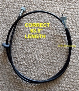 for Mopar A-Body '66-67 Speedometer Cable Plymouth Dodge Dart Cuda Valiant GT - Picture 1 of 4
