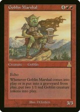 1x Goblin Marshal - Urza's Destiny MTG Magic NM