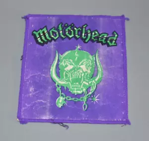 Motörhead Patch Aufnäher unbenutzt original vintage 80er Fach #B2 - Bild 1 von 6