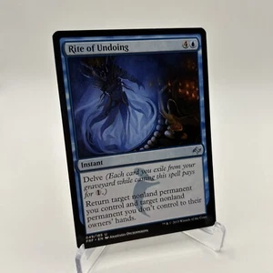 2015 MTG Rite of Undoing - Instant FRF Fate Reforged Uncommon 49/185 Blue Magic - Picture 1 of 2