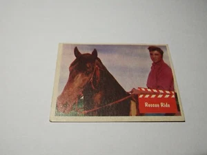 Tarjeta Topps Elvis Presley 1956 #58 viaje de rescate en muy buen estado/ex - Imagen 1 de 9