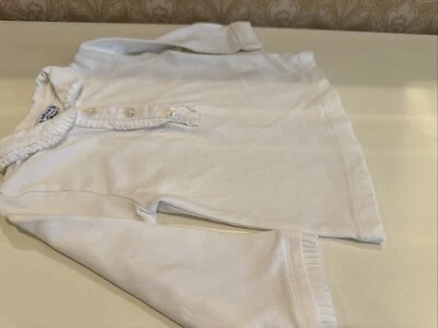 Top Mayoral Bebé Niña Talla 9 Meses Manga Larga Blanco Volantes Foto 1 de 4