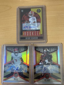 Anthony Richardson , Tank Dell, Zay Flowers Rookie Auto Lot