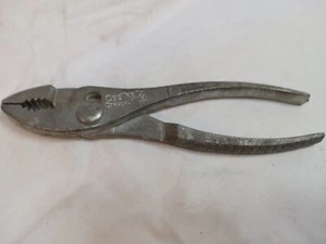 Vintage Cee Tee Co. Crescent USA Slip Joint Pliers 6.5" Long - Picture 1 of 4