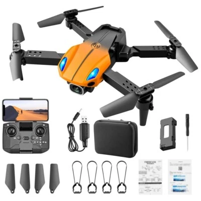 New RC Drone 4K Dual Camera RC Helicopter Toy For Kids Gift - Image 1 of 4