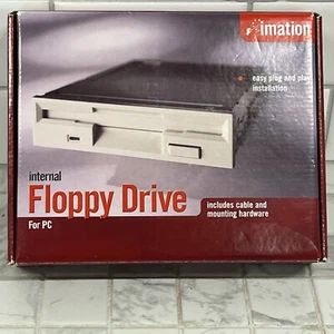 Imation Internal Floppy Disk Drive Model D359M3D OPEN BOX 3.5 Disk Slot - Afbeelding 1 van 9