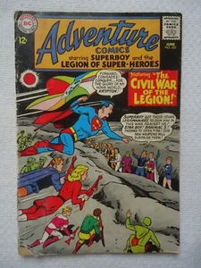 ADVENTURE COMICS 333 JUNI 1965 LEGION DER SUPERHELDEN LEGION BÜRGERKRIEG COMIC - Bild 1 von 3