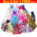Time to Sparkle 25 Luxury Organza Bags Wedding Party  Gift Bags Jewelry Pouch UK