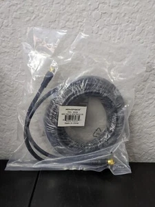 Monoprice 25ft RG6 (18AWG) 75Ohm, CL2 Coaxial Cable W/ F Type Connector (Black) - Picture 1 of 3