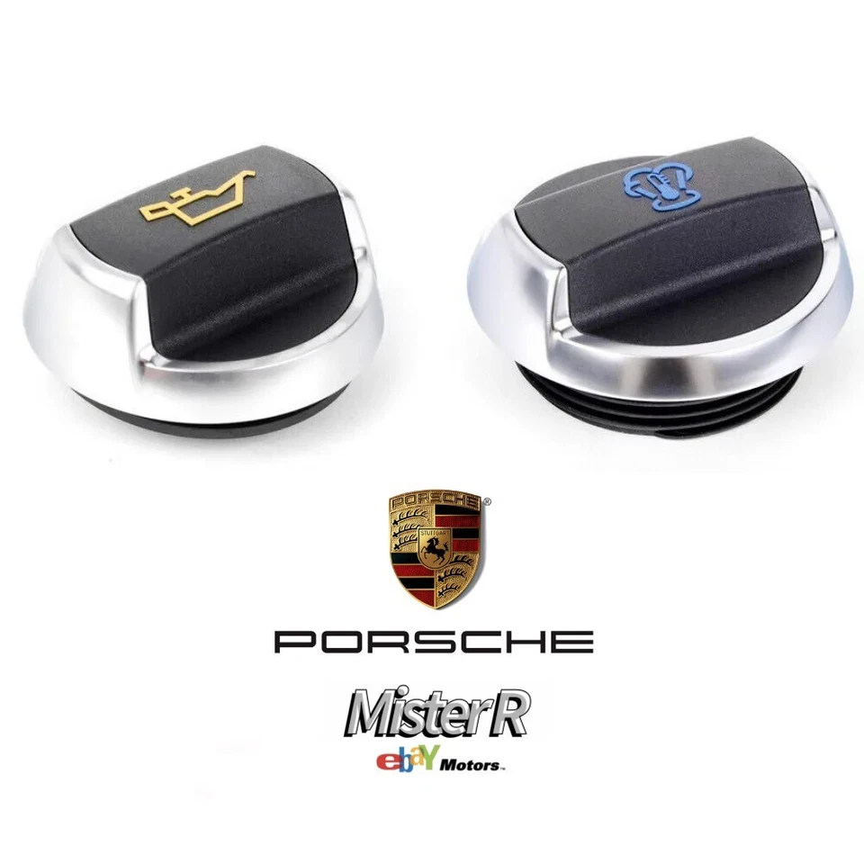 Porsche 911 992 • Juego de tapa de aluminio aceite + refrigerante • Carrera Targa 4S #992044100 Foto 1 de 4