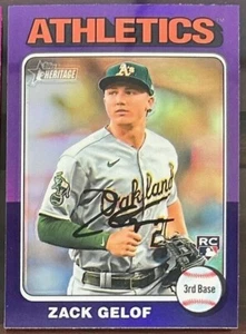 Tarjetas de béisbol 2024 Topps Heritage Purple Refractor: ¡eliges tú! ¡Envío de 35 céntimos! - Imagen 1 de 1