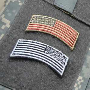 SEAL SPECIAL WARFARE NINJA NETWORK vêlkrö 2-PESTAÑAS: Bandera de EE. UU. tenue + BANDERA invertida - Imagen 1 de 1