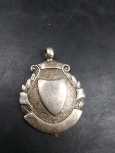 Fob orologio vintage/antico argento completamente marcato - Foto 1 di 6