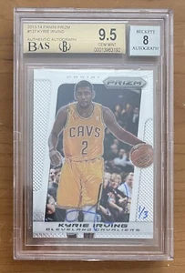 Kyrie Irving 2013-14 Panini Prizm HARD-SIGNED AUTO 1/3 BGS 9.5 GEM MINT (1/1) - Picture 1 of 2