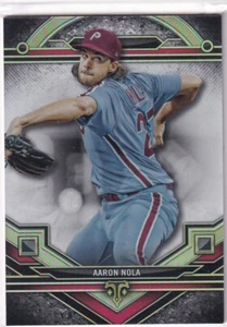 2024 Topps MLB Baseball Triple Threads No. 182 Aaron Nola - Picture 1 of 2