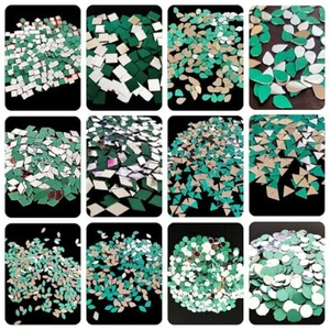 Shisha Mirrors for Craft and Embroidery Purpose, Round Shape Lot of 1200 Pcs - Picture 1 of 5