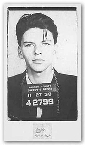 IMPRESIÓN ARTÍSTICA MUSICAL Frank Sinatra Mugshot - Imagen 1 de 1