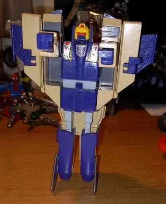 TRANSFORMERS G1 BLITZWING VINTAGE 1984 ORIGINALE 100% HASBRO TAKARA  - Immagine 1 di 4