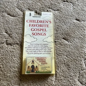Children’s Favorite Gospel Songs Cassette Persnickety Press 1997 New - Picture 1 of 3