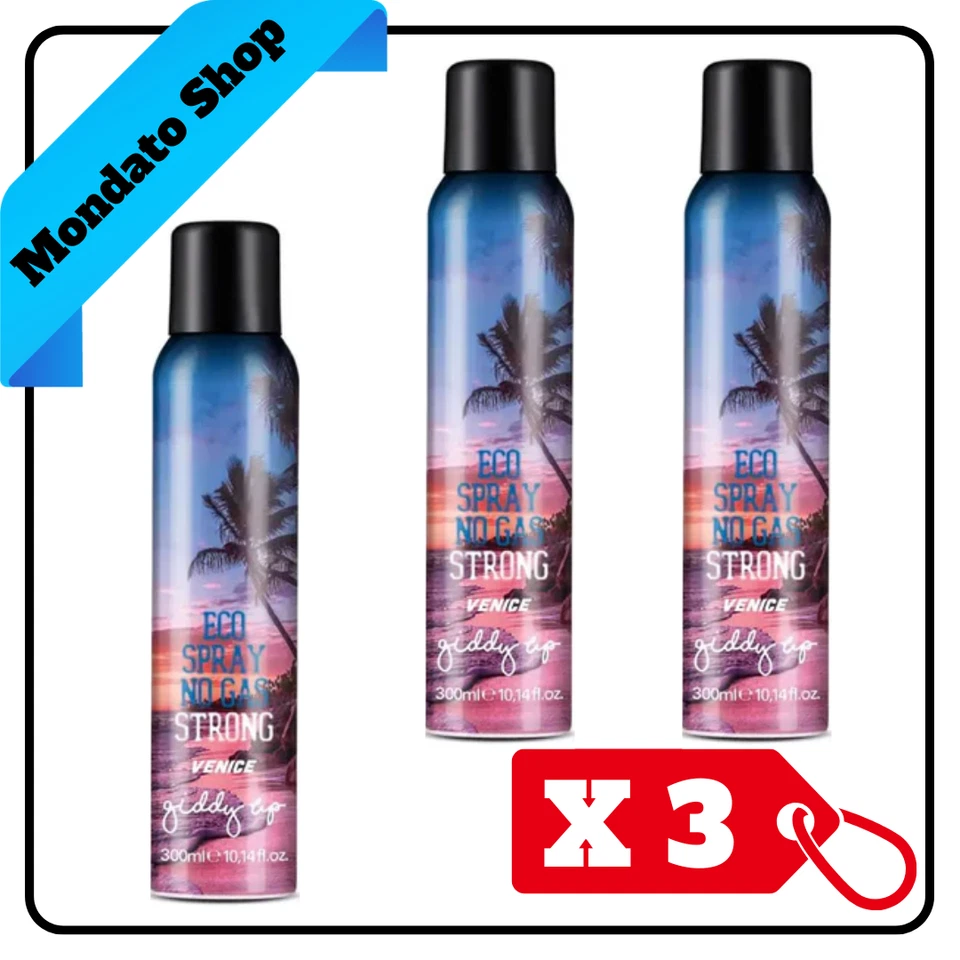 LACCA GIDDY UP 300ml SPRAY NO GAS STRONG VENICE (X3) - Image 1 of 1