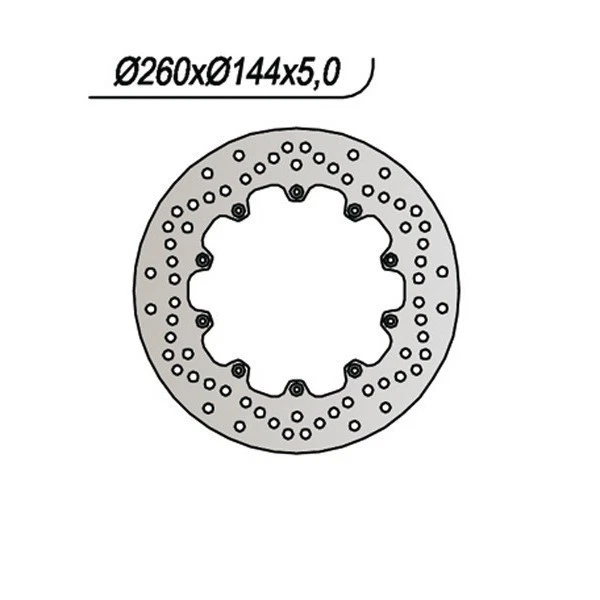 FRONT BRAKE DISC BMW R 100 S 1000 1979 6591047#138 - Image 1 of 1