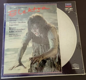 RICHARD STRAUSS ELEKTRA 2 LASERDISC SET GERMAN OPERA RYSANEK VARNAY BOHM NEW - Picture 1 of 2