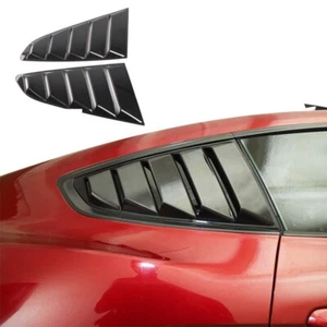 Cubierta de cuchara de ventilación de persianas traseras Tuyere lateral para Ford Mustang 2015+ fibra de carbono - Imagen 1 de 8