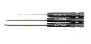 New MIP 1/16 5/64 3/32 Speed Tip Hex Driver Wrench Insert Set SAE Standard (3) - Picture 1 of 1