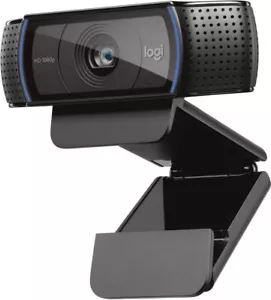 Logitech C920 HD PRO Webcam 1080p FHD Def 1080p USB Zoom Teams 860-000527 *USED* - Picture 1 of 3