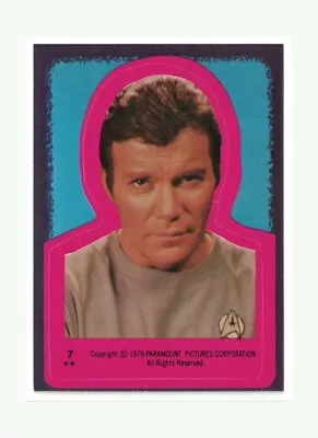 1979 Topps Star Trek: The Motion Picture Stickers #7 Captain James T. Kirk (2*) - Image 1 of 3